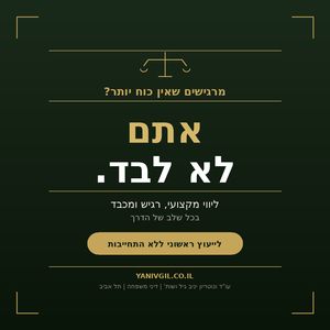 Адвокат по семейным делам | Адвокат и нотариус Янив Гиль