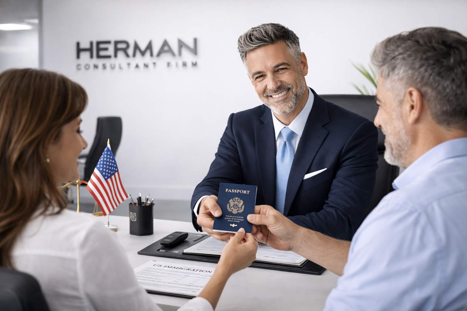 עורך דין הגירה | משרד הרמן, מומחים להגירה לארה״ב בליווי צוות עורכי דין