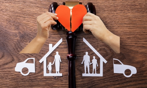 חלקות רכוש והסדר ילדים בהסכם גירושין בהסכמה